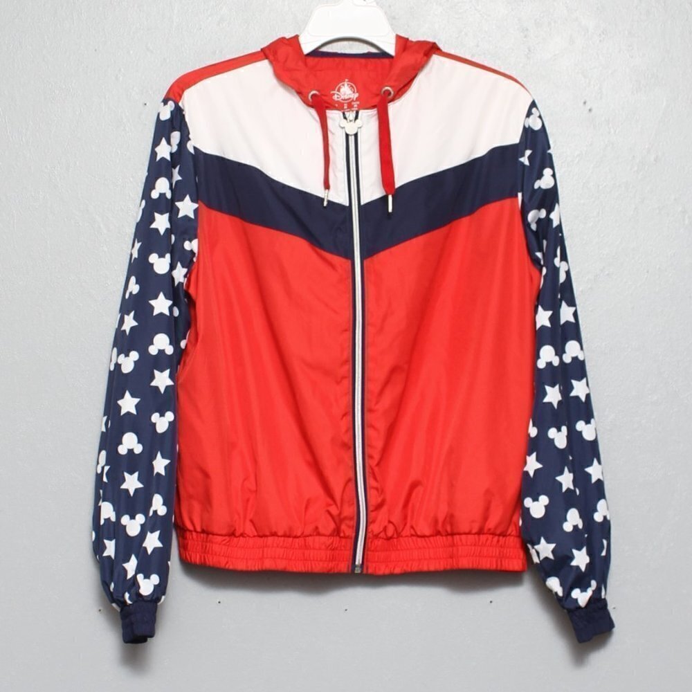 Disney 2020 Disney Parks Mickey Mouse Icon Americana Windbreaker Jacket